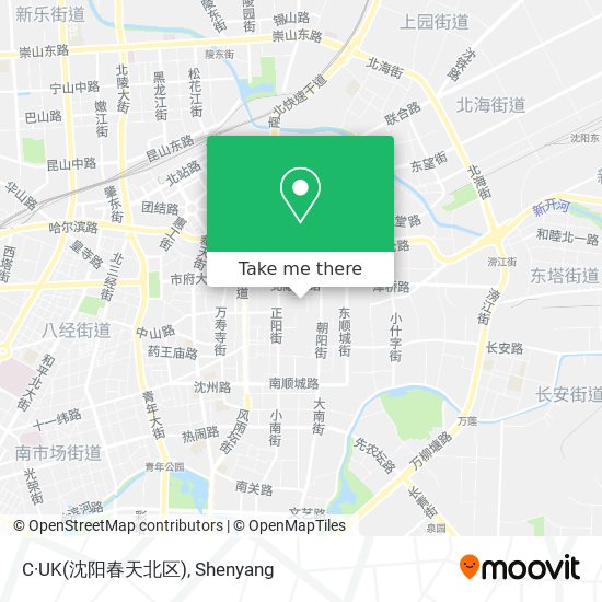 C·UK(沈阳春天北区) map