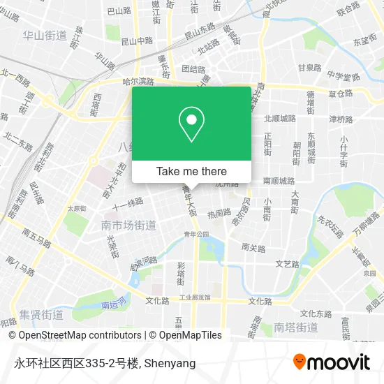 永环社区西区335-2号楼 map