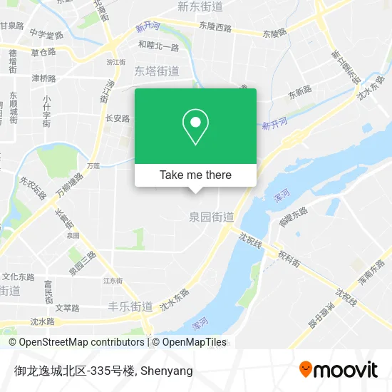 御龙逸城北区-335号楼 map