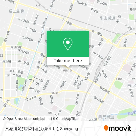 六感满足猪蹄料理(万象汇店) map