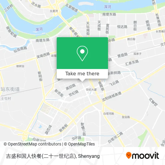 吉盛和国人快餐(二十一世纪店) map
