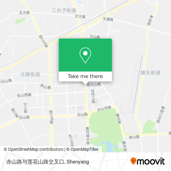 赤山路与莲花山路交叉口 map