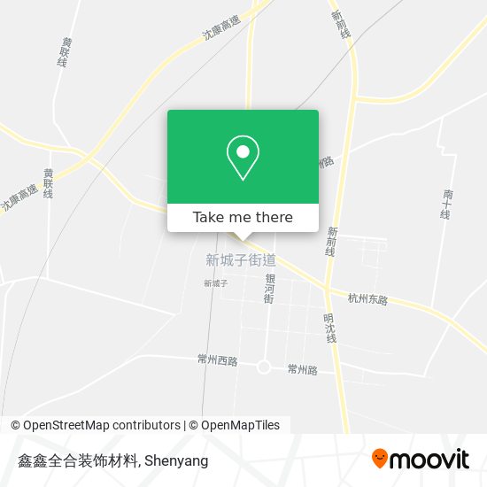 鑫鑫全合装饰材料 map