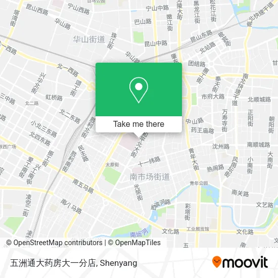 五洲通大药房大一分店 map