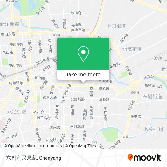 东副利民果蔬 map
