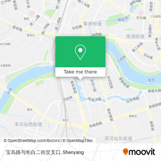 宝岛路与长白二街交叉口 map