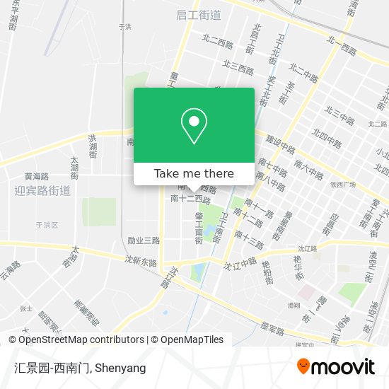 汇景园-西南门 map