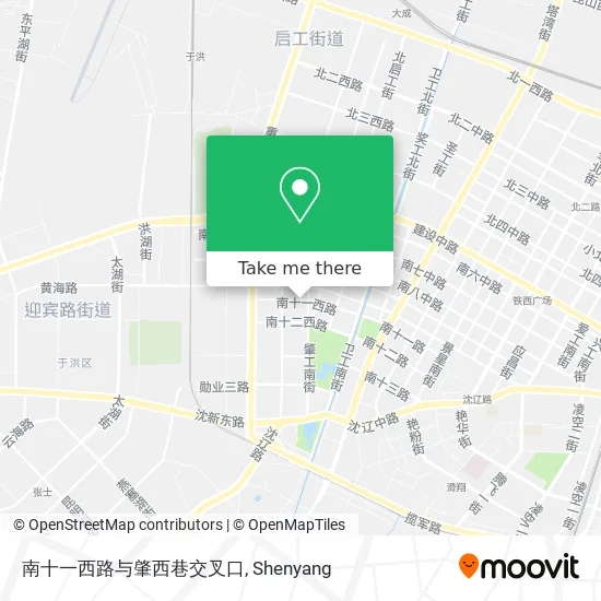 南十一西路与肇西巷交叉口 map