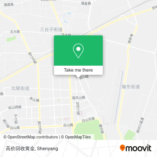 高价回收黄金 map