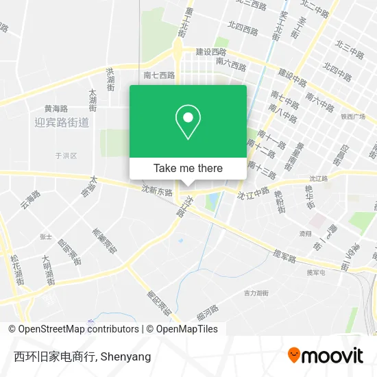 西环旧家电商行 map