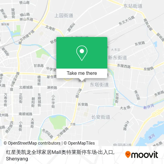 红星美凯龙全球家居Mall奥特莱斯停车场-出入口 map