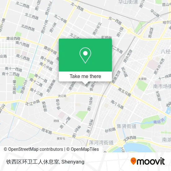 铁西区环卫工人休息室 map