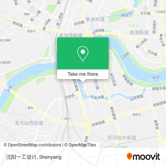 沈阳一工设计 map
