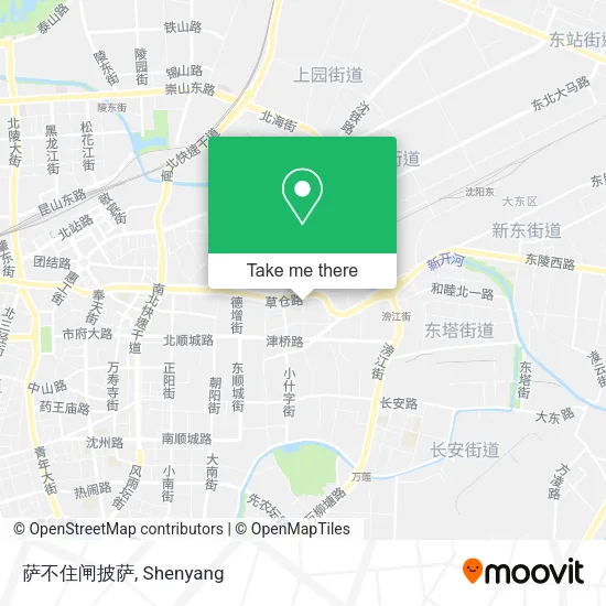 萨不住闸披萨 map
