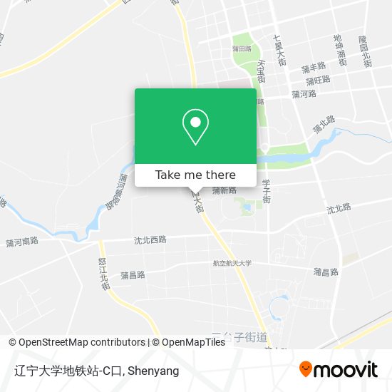 辽宁大学地铁站-C口 map