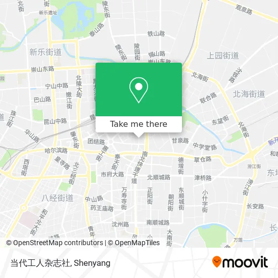 当代工人杂志社 map