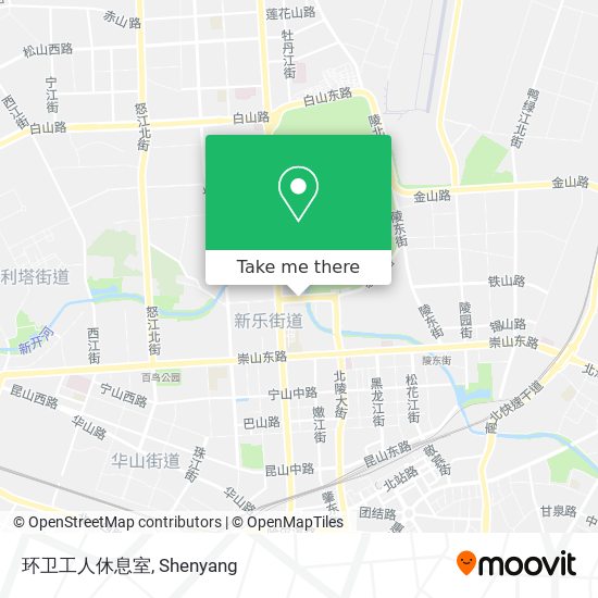 环卫工人休息室 map