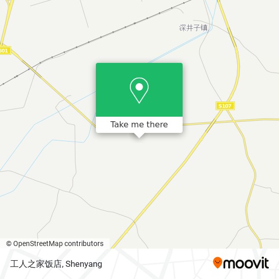 工人之家饭店 map