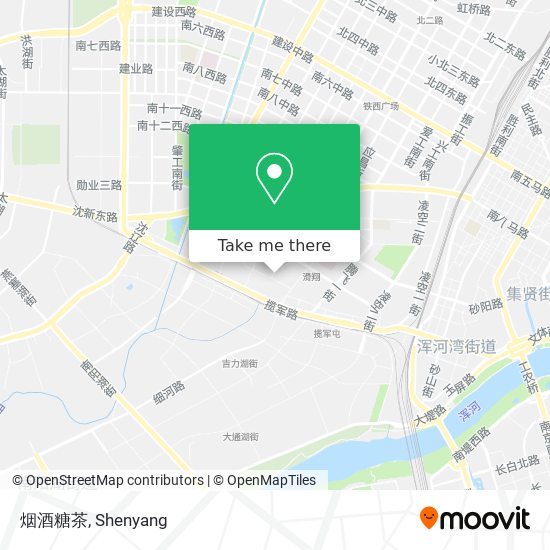 烟酒糖茶 map
