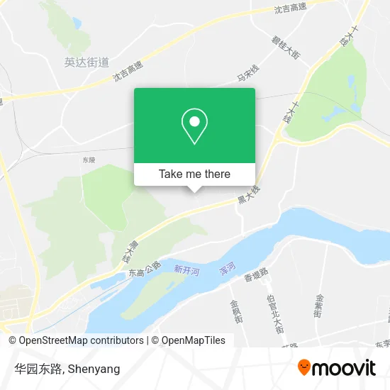 华园东路 map