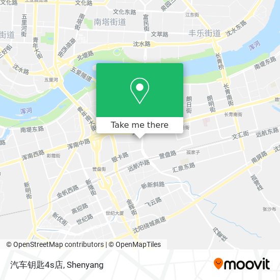 汽车钥匙4s店 map