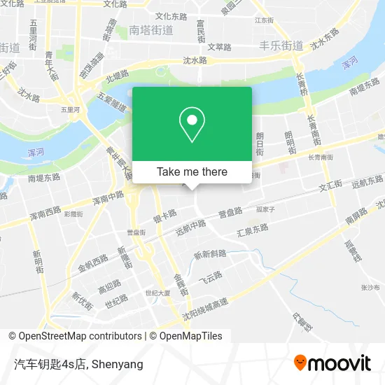 汽车钥匙4s店 map