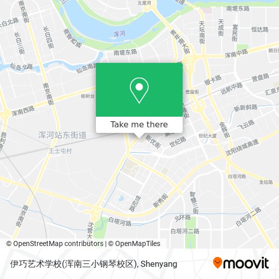 伊巧艺术学校(浑南三小钢琴校区) map