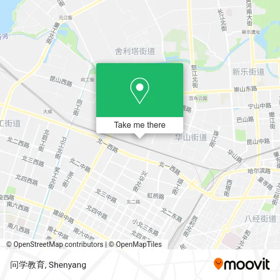 问学教育 map