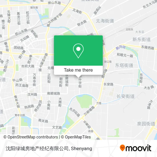 沈阳绿城房地产经纪有限公司 map