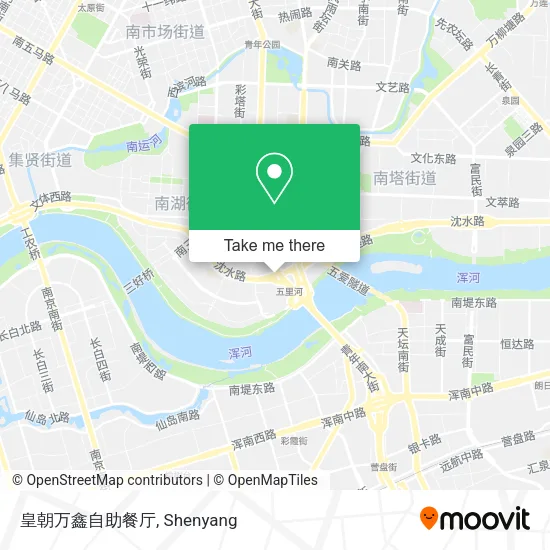 皇朝万鑫自助餐厅 map