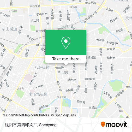 沈阳市第四印刷厂 map