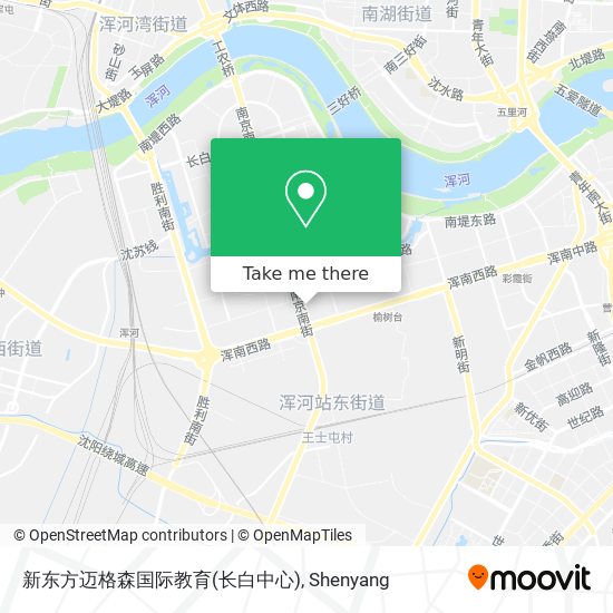 新东方迈格森国际教育(长白中心) map