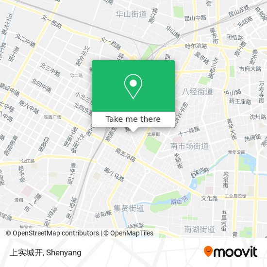 上实城开 map