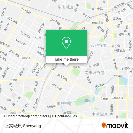 上实城开 map