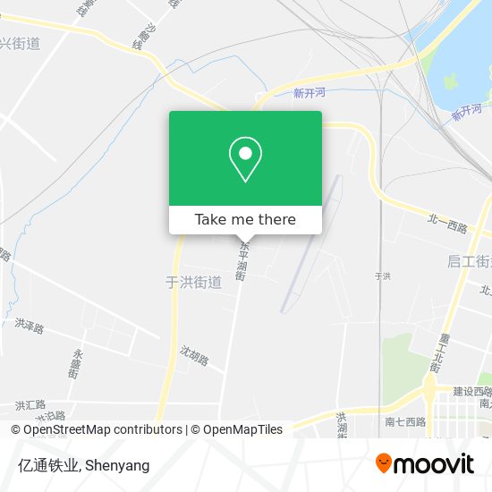 亿通铁业 map