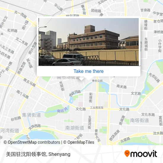 美国驻沈阳领事馆 map