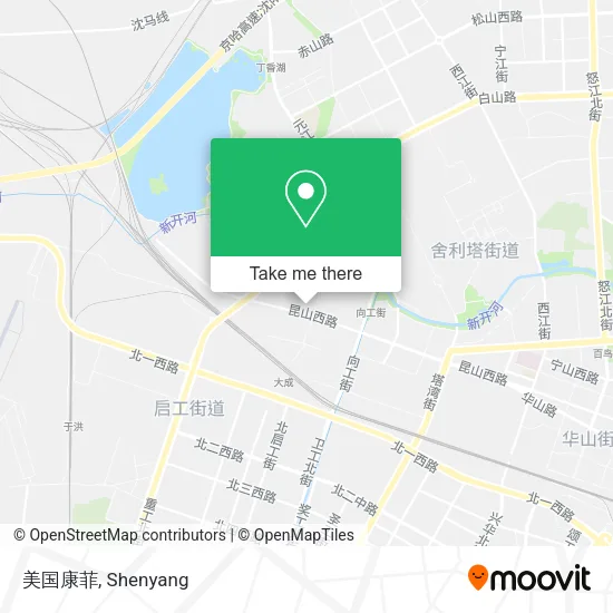 美国康菲 map