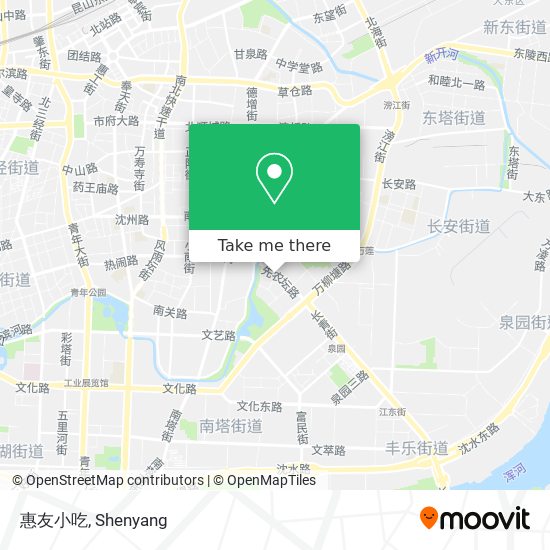 惠友小吃 map