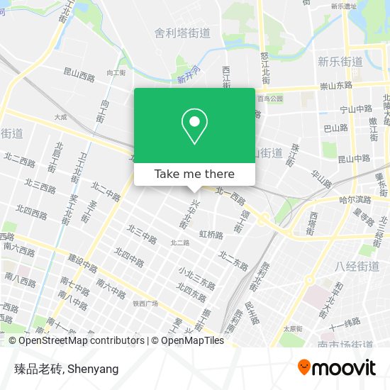 臻品老砖 map