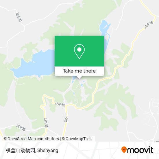 棋盘山动物园 map