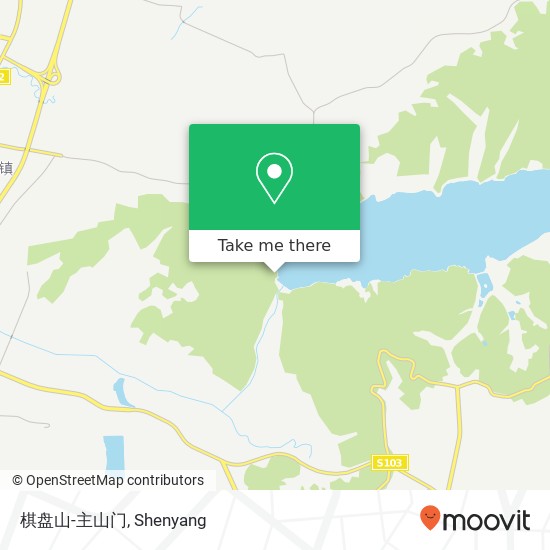 棋盘山-主山门 map