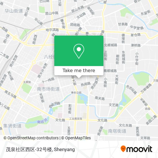 茂泉社区西区-32号楼 map
