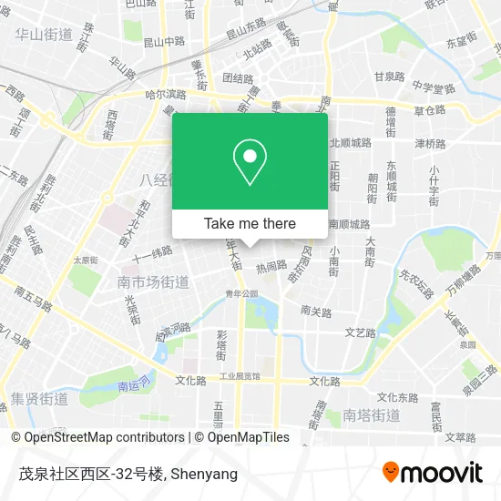 茂泉社区西区-32号楼 map