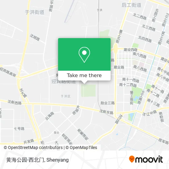 黄海公园-西北门 map