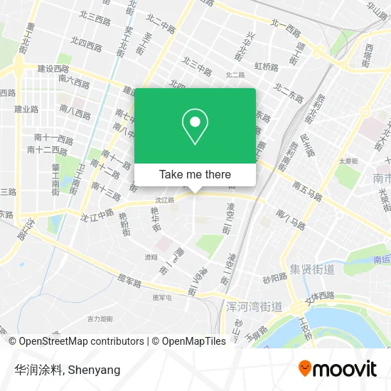 华润涂料 map