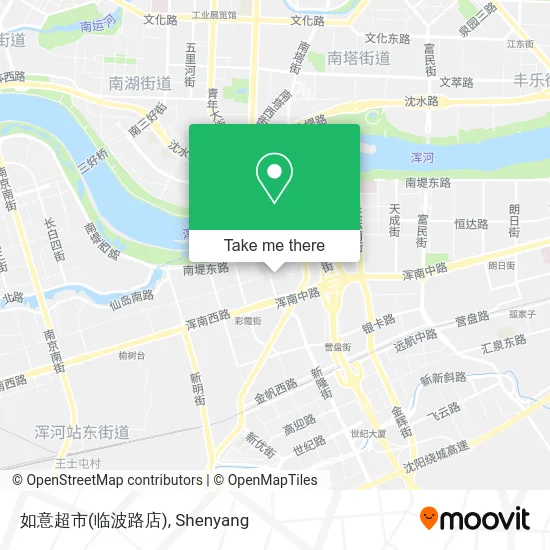 如意超市(临波路店) map