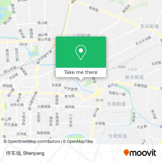 停车场 map