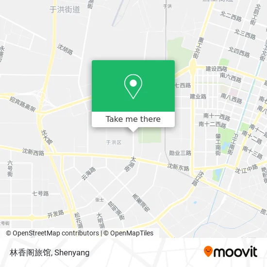 林香阁旅馆 map