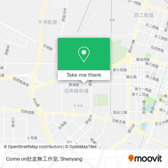 Come on肚皮舞工作室 map