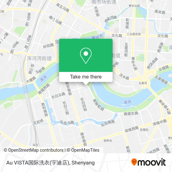 Au VISTA国际洗衣(宇迪店) map